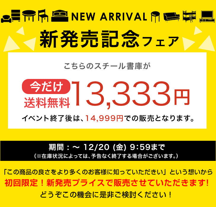 【新発売記念フェア】★法人様限定★ スチール書庫 シリンダー錠 高耐久 扉付き 両開き オフィス 書棚 キャビネット 業務用〔77400017〕