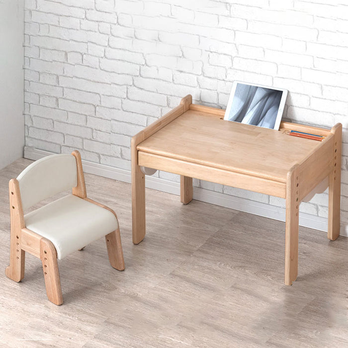 子ども用　畳＆木の椅子4個とテーブルセット