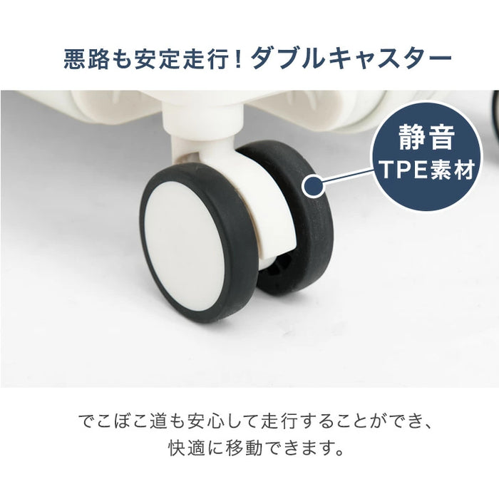 【新発売記念フェア】機内持ち込みOK キャリーケース Sサイズ 省スペース 片開き 多機能 フロントオープン 充電 USB type-c カップホルダー スマホスタンド スーツケース 軽量 静音 かわいい おしゃれ〔84200016〕