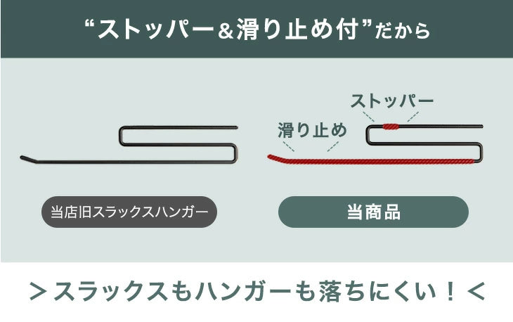 スラックスハンガー 10本 15本 20本掛け コンパクト スリム キャスター付 衣類収納〔84300015a〕