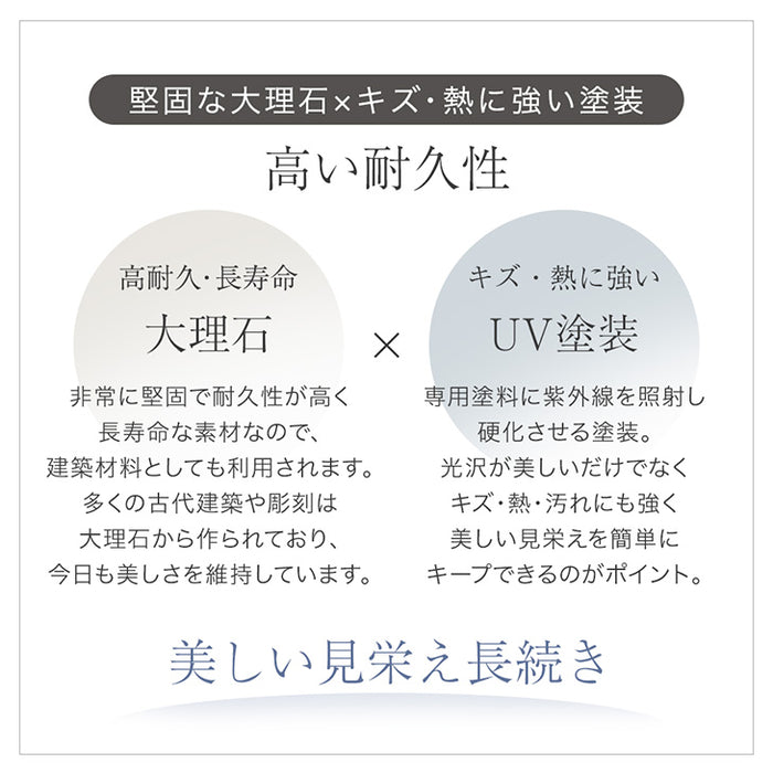 ［幅160］ダイニングテーブルセット 4人掛け 5点セット ダイニングチェア 長方形 大理石 鏡面【搬入設置込】【超大型商品】〔84910005〕