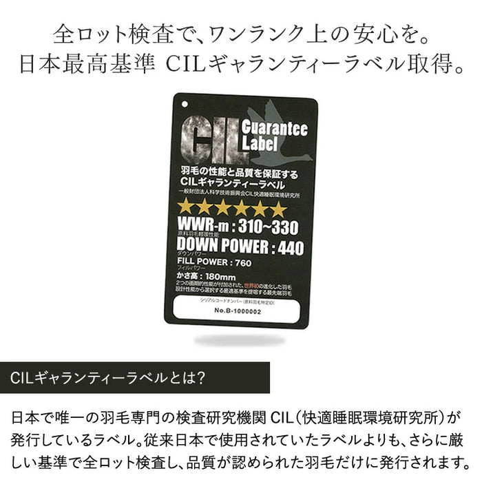 [シングルロング]  羽毛布団 ホワイトマザーグース95％ 440dp 超長綿60サテン 国産 綿100% 綿100 抗菌 暖かい 羽毛掛け布団〔39100144〕