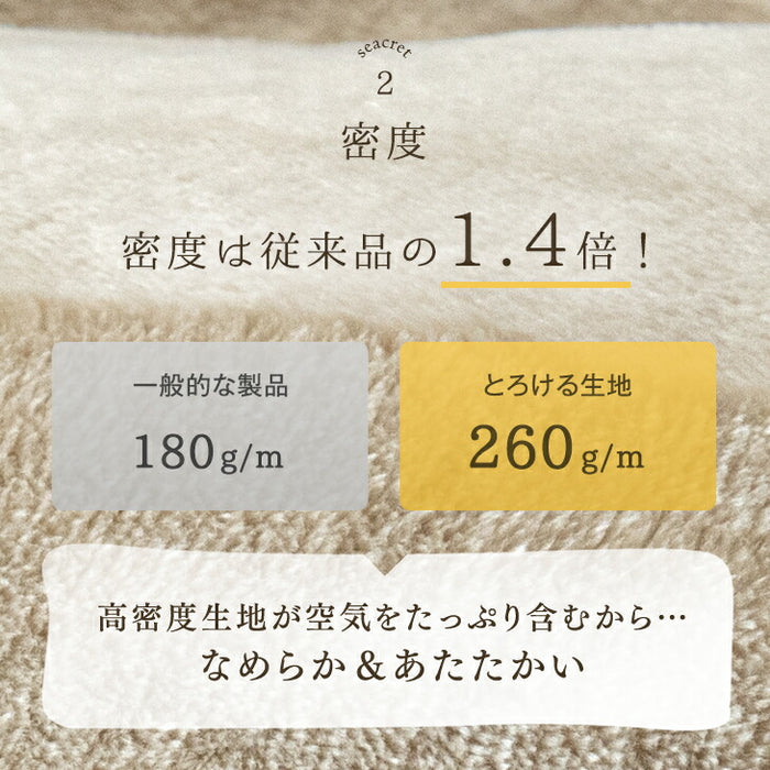 [セミダブル] もはや、こたつ。(R) とろりん 敷きパッド 日本製 吸湿発熱  抗菌 防臭 洗える ボリューム  秋冬用 あたたかい 寝具  ふわふわ マイクロファイバー〔22200063〕