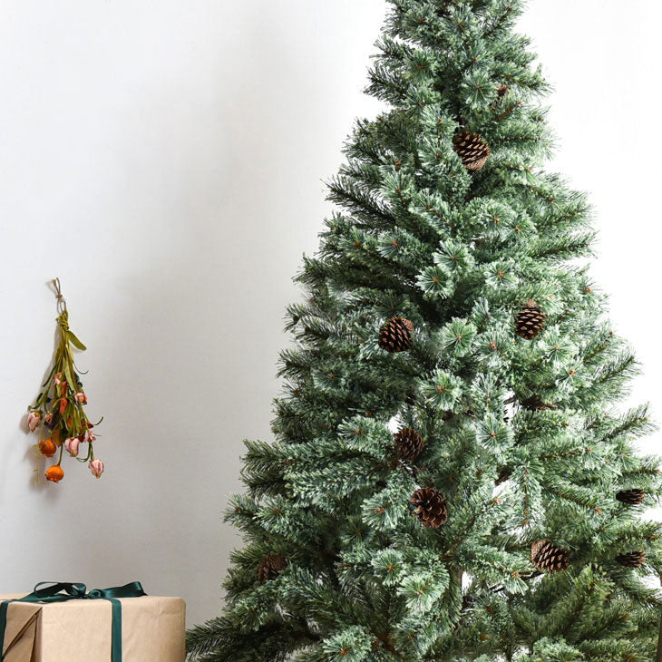 150cm] クリスマスツリー ヌードツリー 松ぼっくり付 オーナメント ...