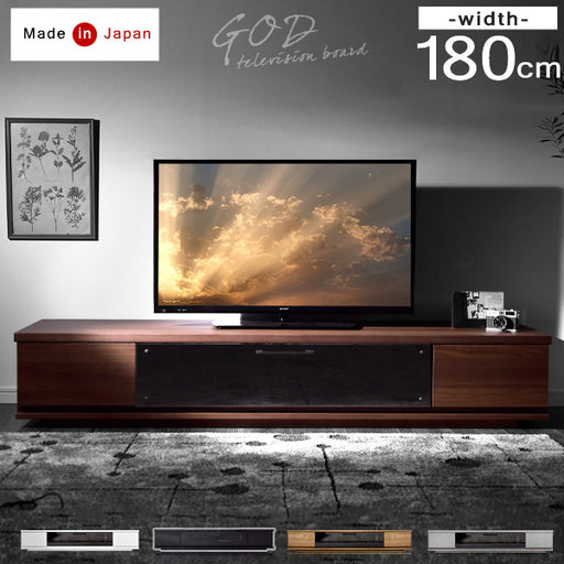 ☆目玉プライス☆幅180cm 国産 完成品 テレビ台 ロータイプ *GOD-TG