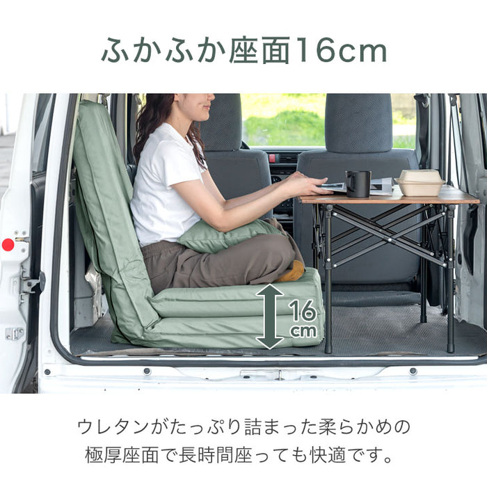 3way 車中泊マット 幅60cm キャンプマット 撥水 キャンプ マット