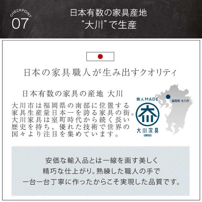 [幅120cm] 食器棚 国産 キッチン収納 日本製 レンジ台 収納棚 【超大型商品】〔24900055〕